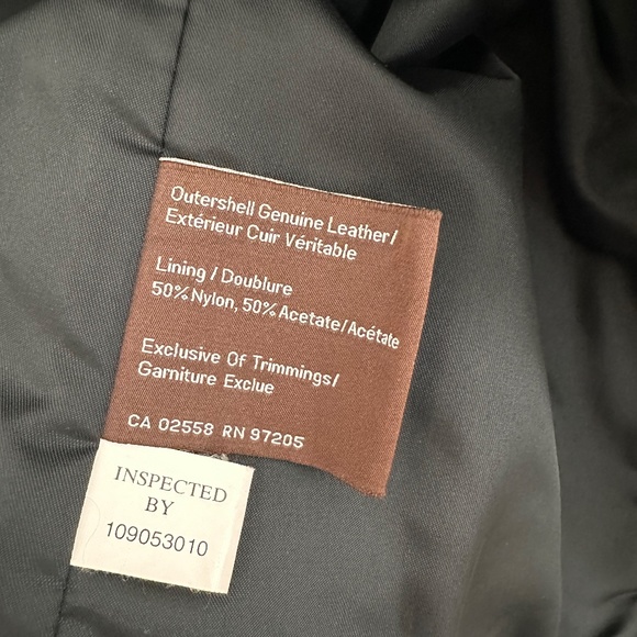 Danier Black Leather Blazer, Jacket, Bomber - Picture 4 of 8